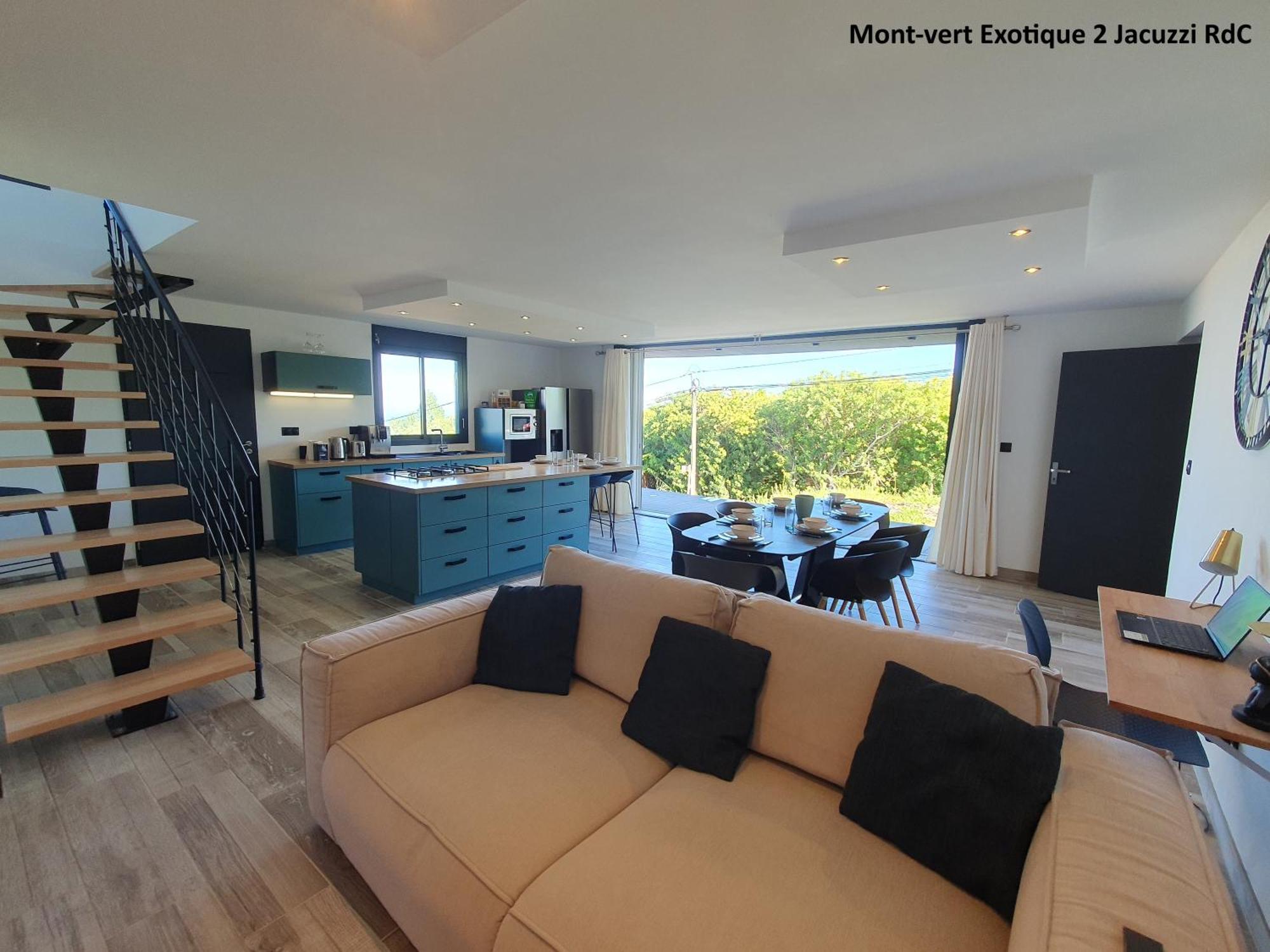 Mont-Vert Exotique - Calme - Vue Et Parking Saint Pierre Luaran gambar